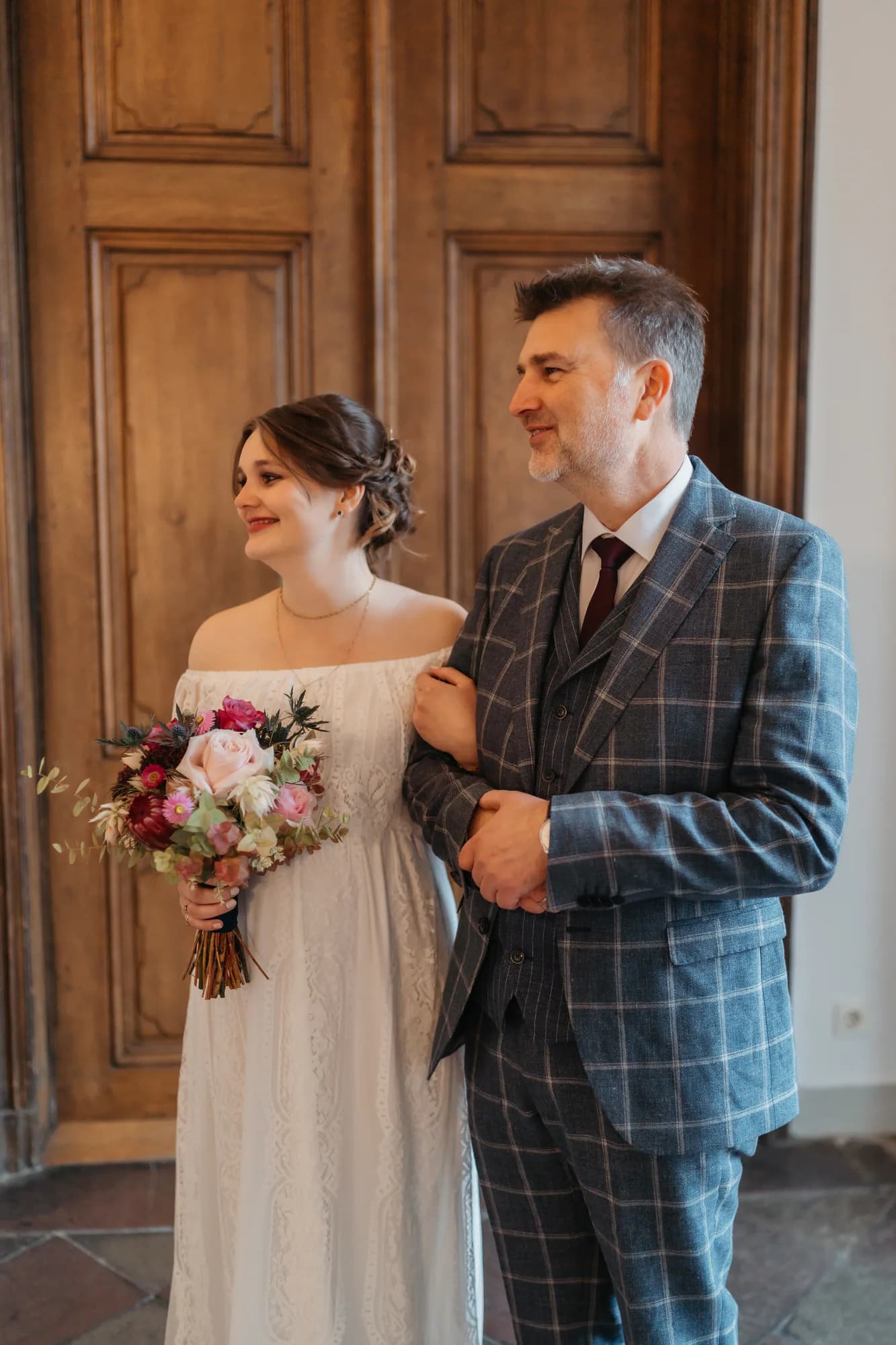 Tamara und Fabian bei ihrer standesamtlichen Hochzeit – Aufnahme 13