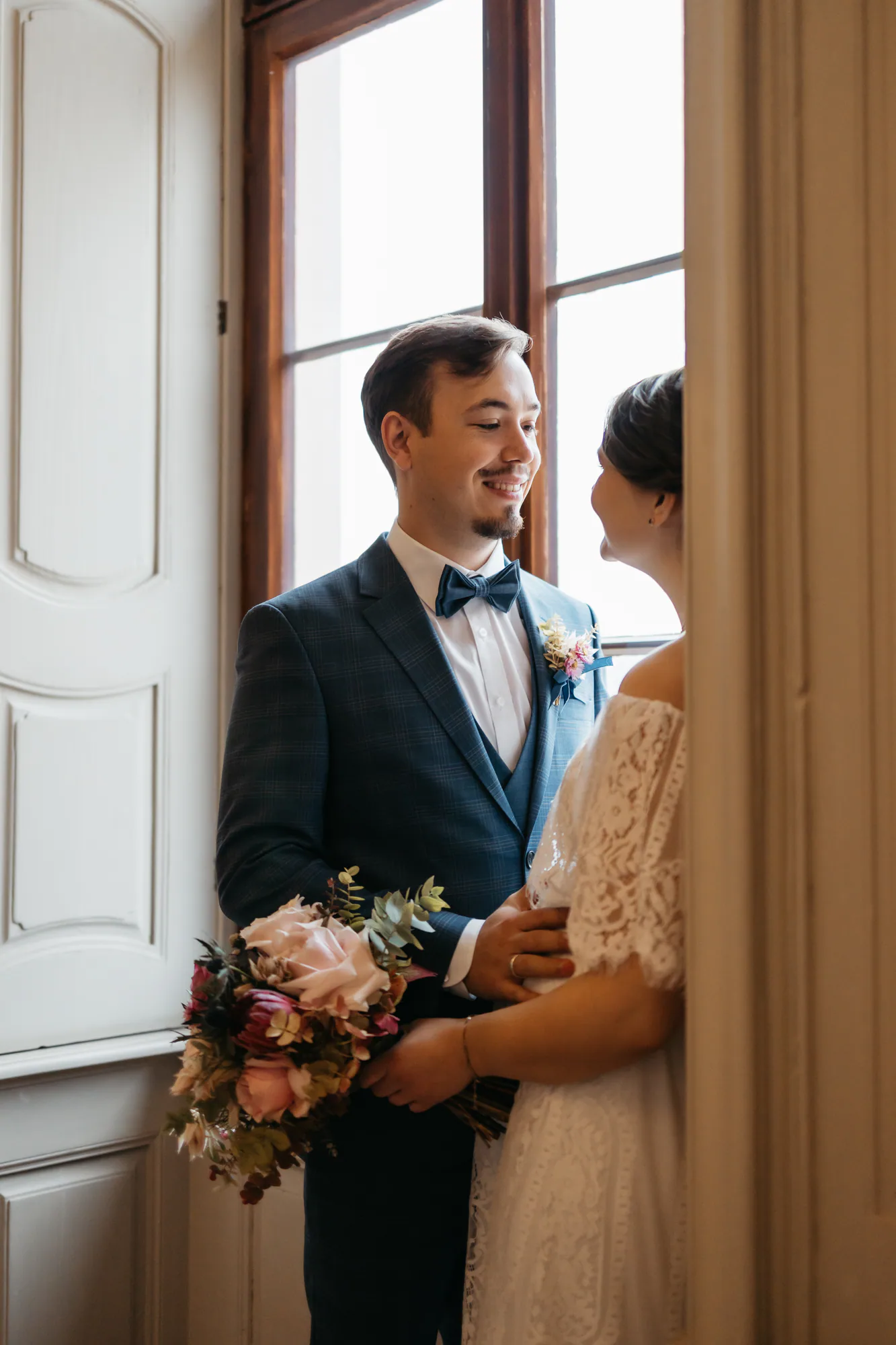 Tamara und Fabian bei ihrer standesamtlichen Hochzeit – Aufnahme 12