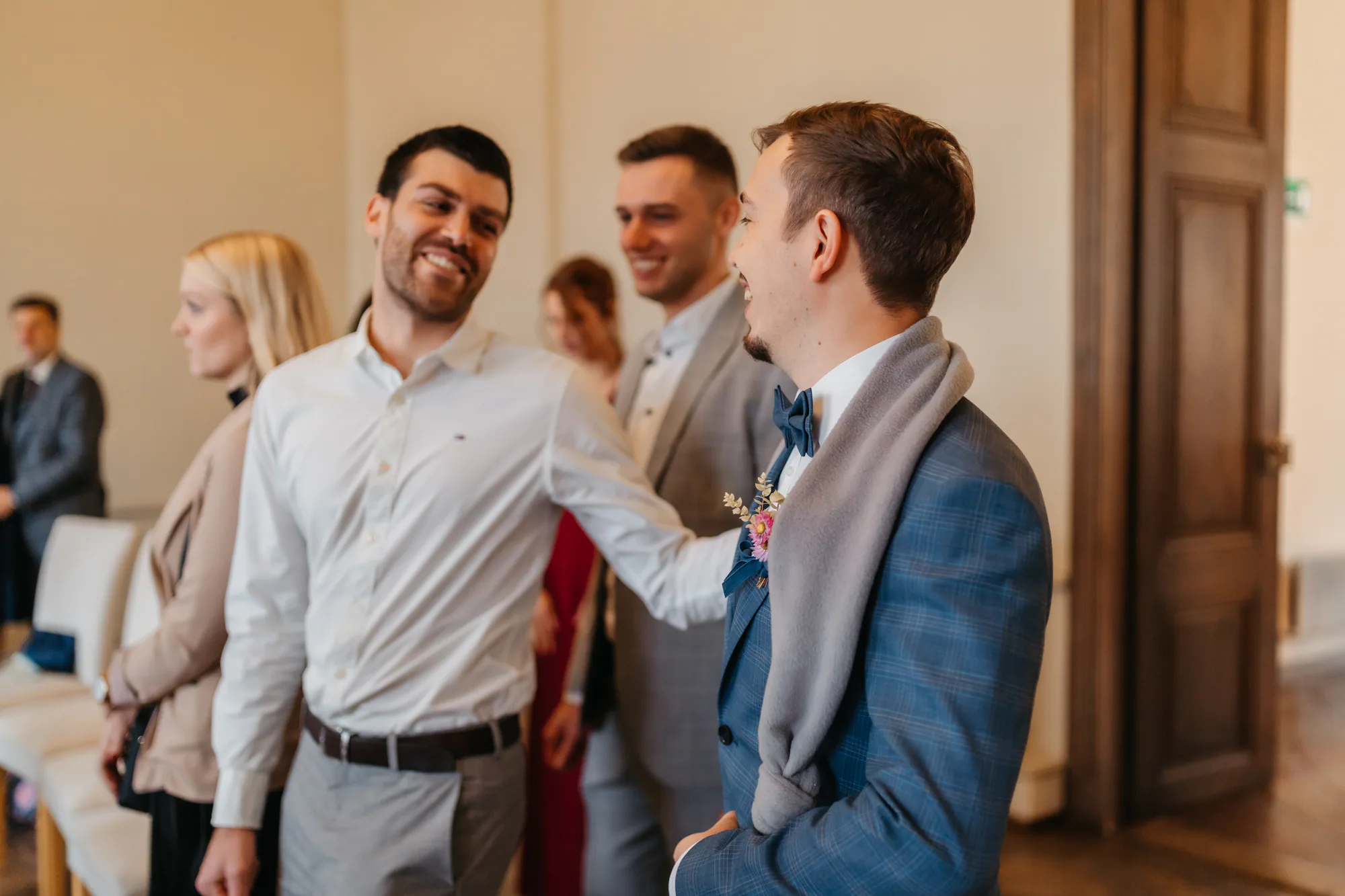 Tamara und Fabian bei ihrer standesamtlichen Hochzeit – Aufnahme 19