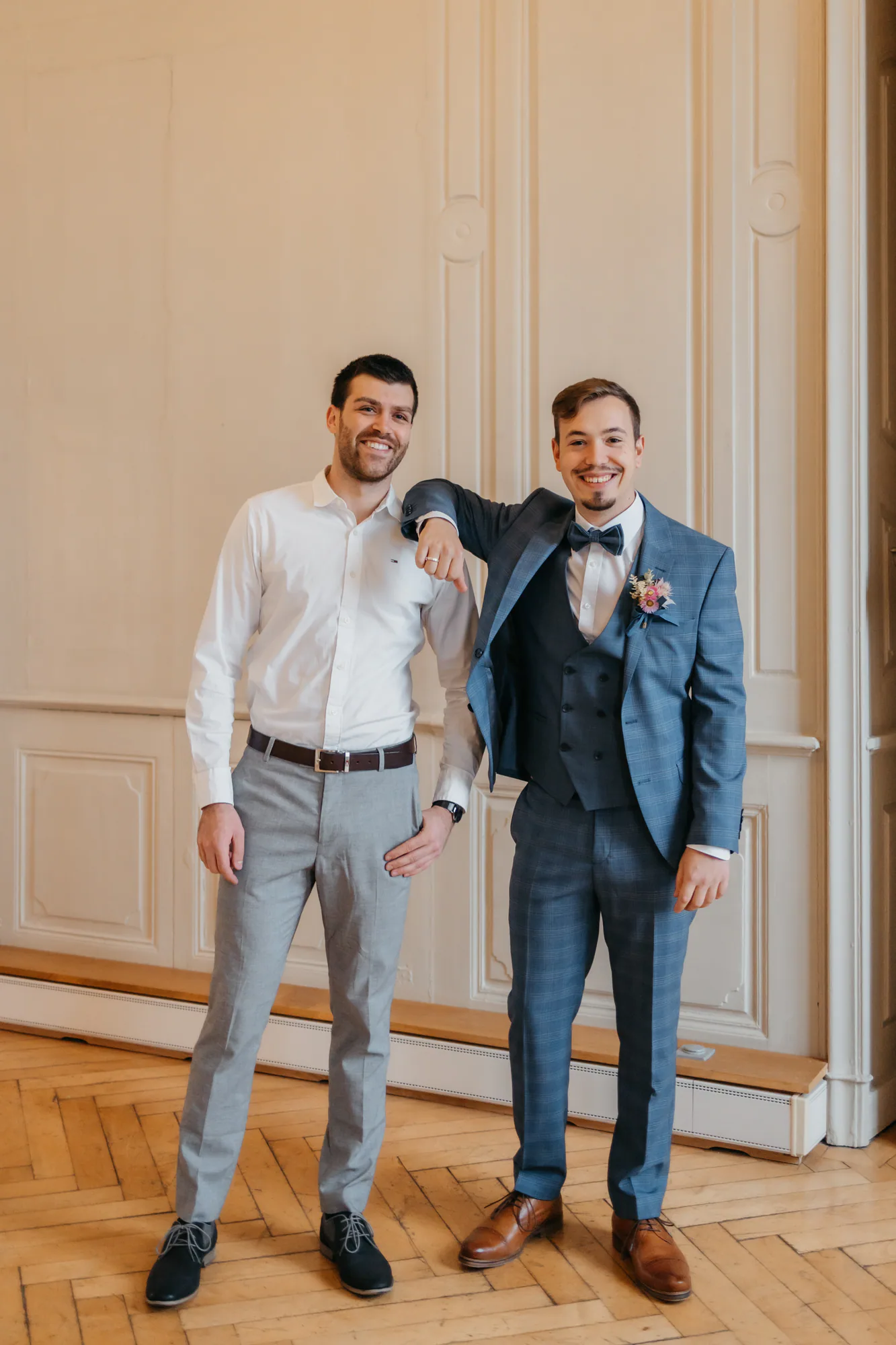 Tamara und Fabian bei ihrer standesamtlichen Hochzeit – Aufnahme 5