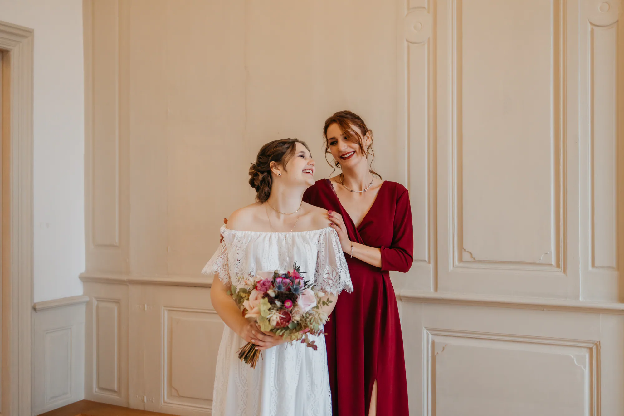 Tamara und Fabian bei ihrer standesamtlichen Hochzeit – Aufnahme 3