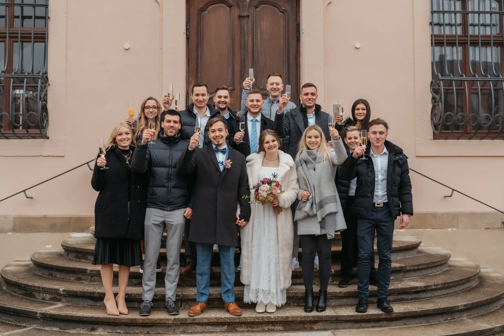 Tamara und Fabian bei ihrer standesamtlichen Hochzeit – Aufnahme 25