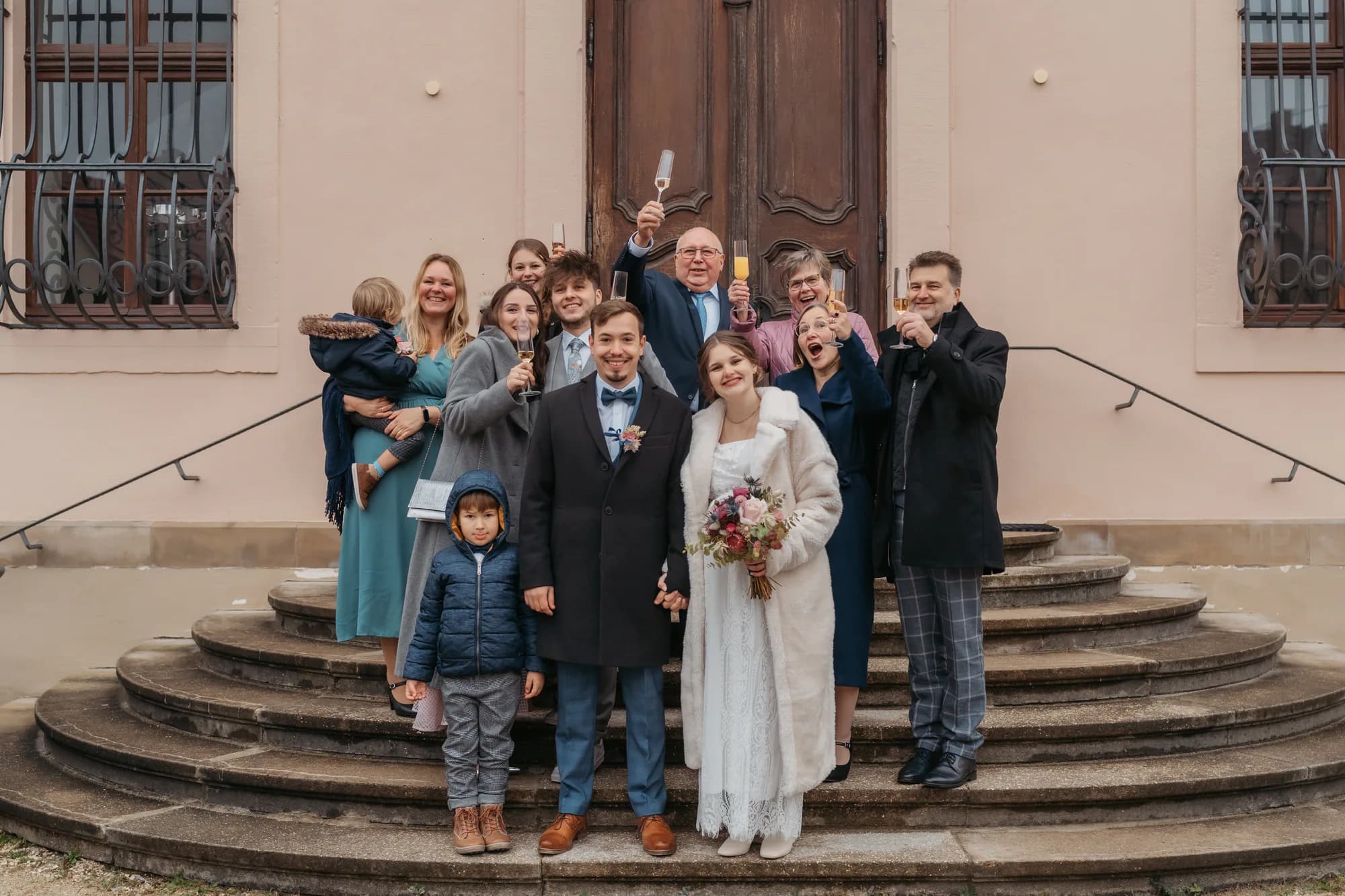 Tamara und Fabian bei ihrer standesamtlichen Hochzeit – Aufnahme 23