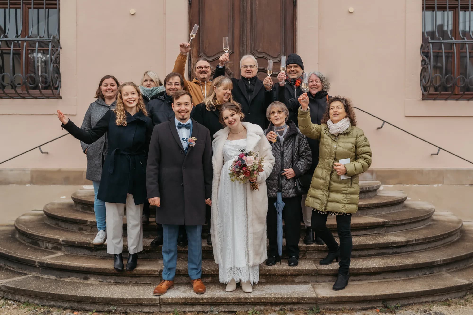 Tamara und Fabian bei ihrer standesamtlichen Hochzeit – Aufnahme 21