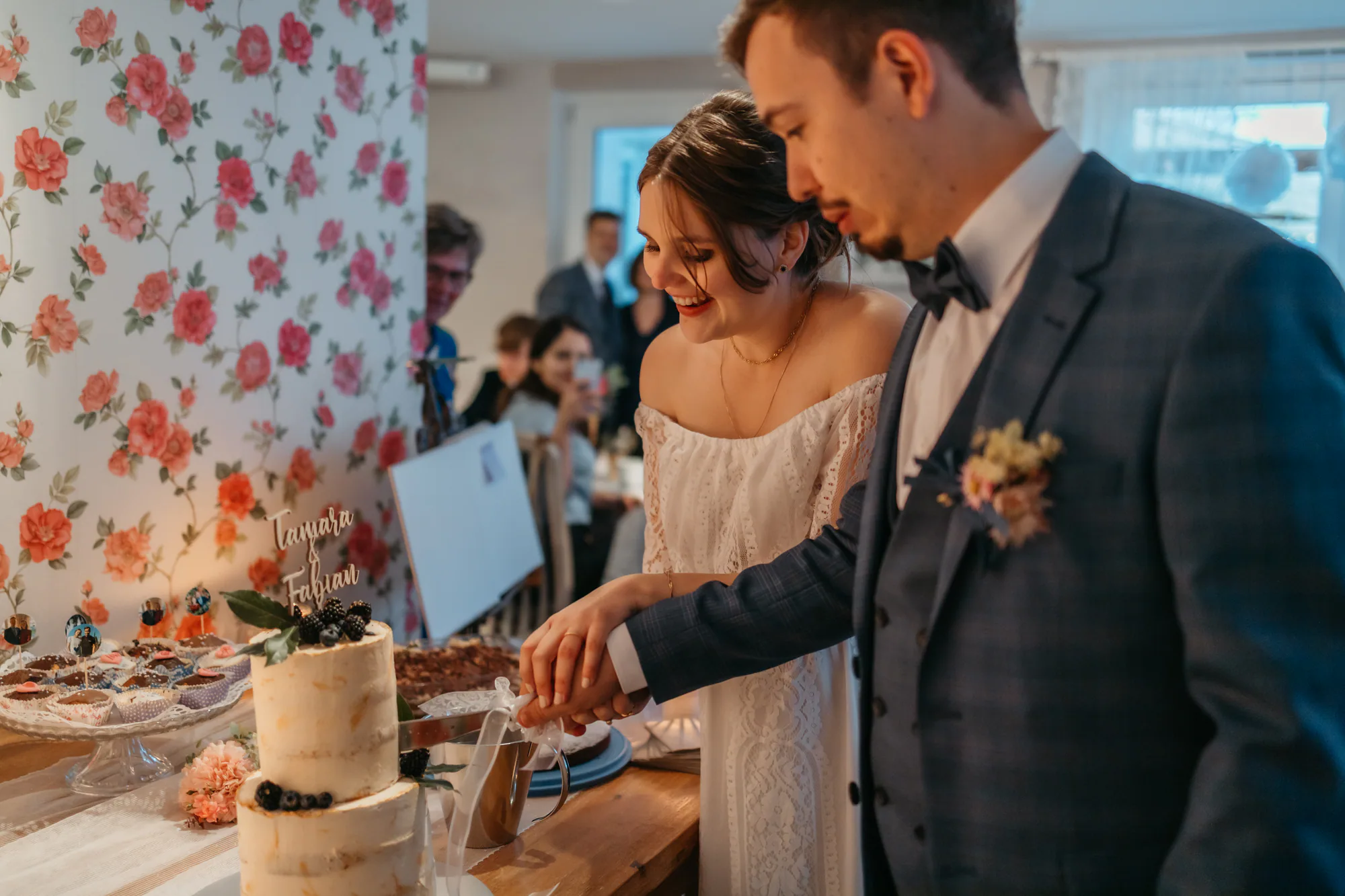 Tamara und Fabian bei ihrer standesamtlichen Hochzeit – Aufnahme 38