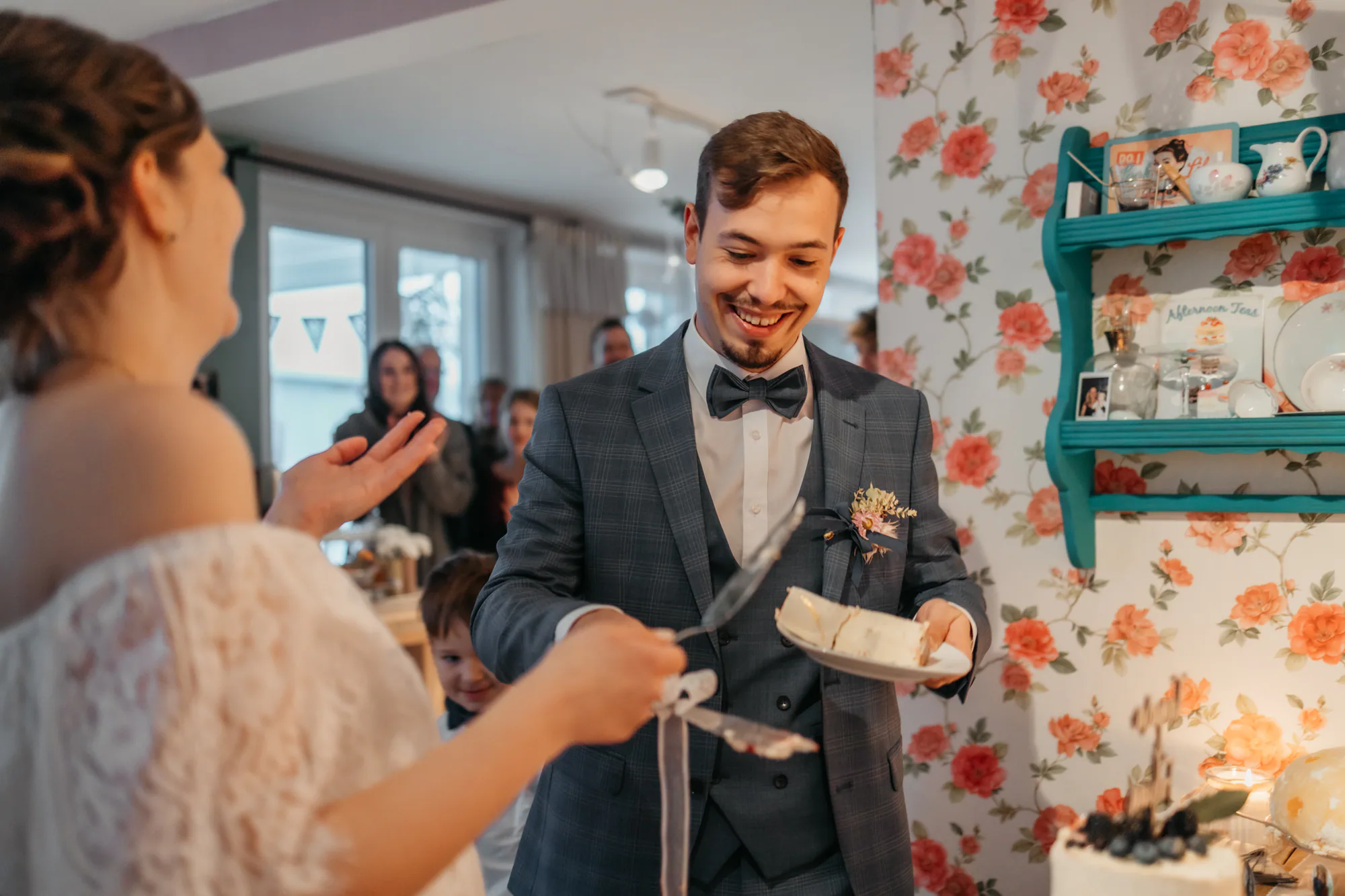 Tamara und Fabian bei ihrer standesamtlichen Hochzeit – Aufnahme 43
